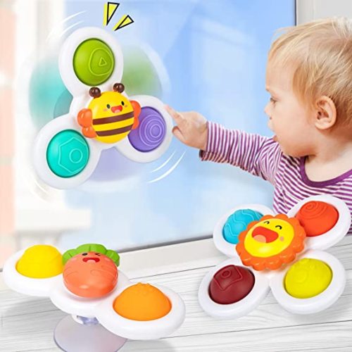 NARRIO Suction Cup Spinning Top Toy - Baby Gifts Idea