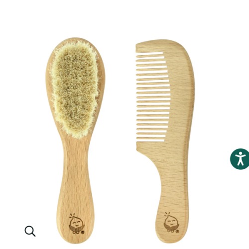 Natural Baby Brush and Comb Set | Green Sprouts®