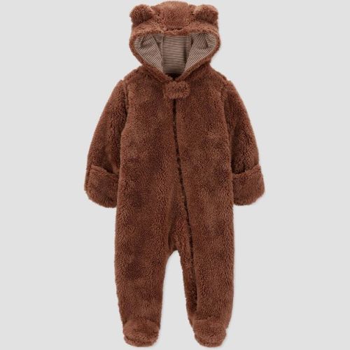 Carter's Just One You® Baby Boys' Jumpsuit - Brown Newborn