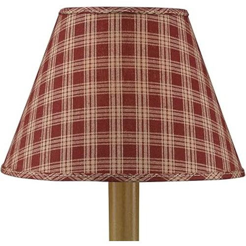 Park Designs Red Sturbridge Shade 12"