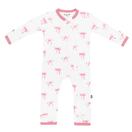 KYTE Baby ™ | Zippered Romper In Style Bow