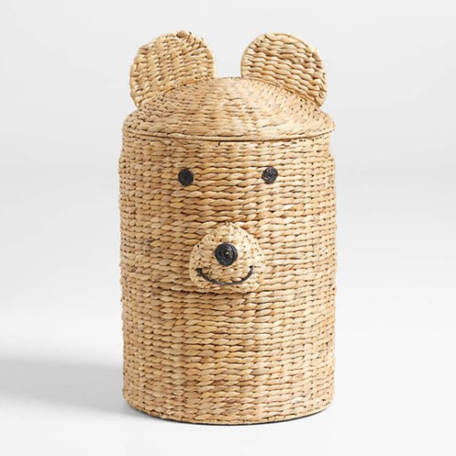 Bear Woven Kids Hamper with Handles