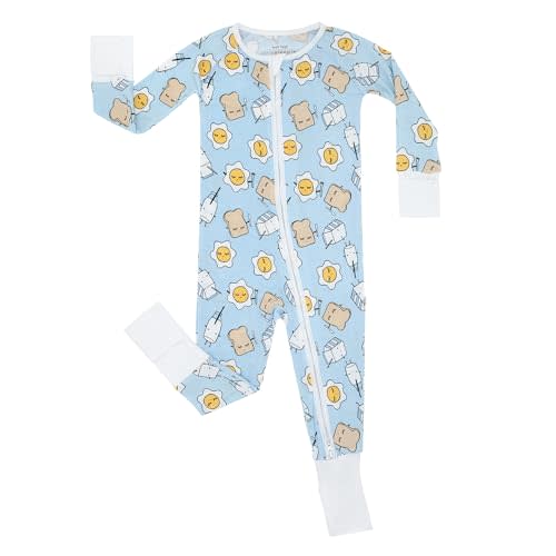 Little Sleepies Pajamas for Baby Boys & Girls, Viscose from Bamboo Baby Pajamas, Snug Baby Sleeper, Toddler PJs, 2-Way Zipper
