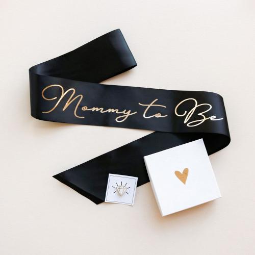 Event Blossom, Mommy To Be Baby Shower Sash - Zola