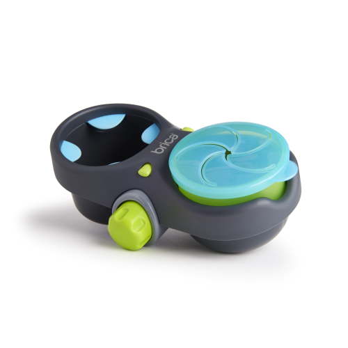 Munchkin Brica Deluxe Snack Pod, Blue/Gray, Unisex