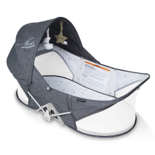 Portable Travel Bassinet - Portable Crib for Newborn Infants with Mosquito and Sunshade Net