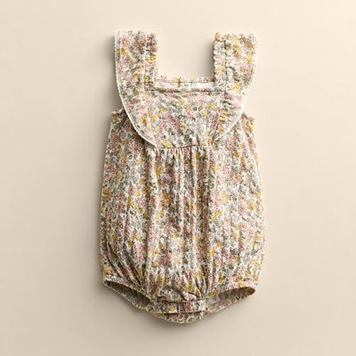 Baby Girl Little Co. By Lauren Conrad Knit Flutter Sleeve Bubble Sunsuit