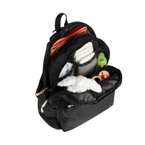 STATE Bags | Lorimer Diaper Bag Backpack Nylon Black | Best Gift For New Moms & Dads