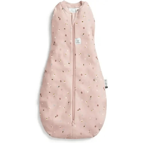 ergoPouch 1.0 TOG Cocoon Baby Sleep Sack 3-6 Months, Swaddle Sleeping Bag, Temperature Control Wearable Blanket (Daisies)