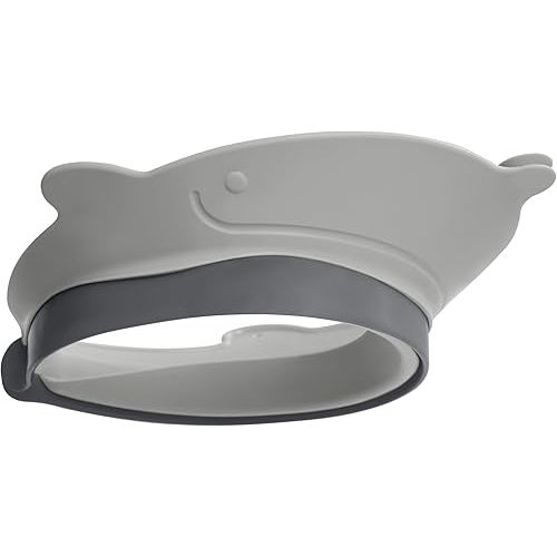 Skip Hop Baby Shower Cap, Moby Bath Visor, Grey