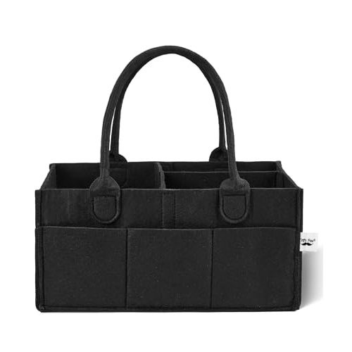 Mr. Pen- Baby Diaper Caddy Organizer, Black, Diaper Organizer, Car Diaper Caddy, Baby Caddy Organizer, Portable Diaper Caddy, Diaper Organizer for Changing Table, Baby Organizer for Nursery