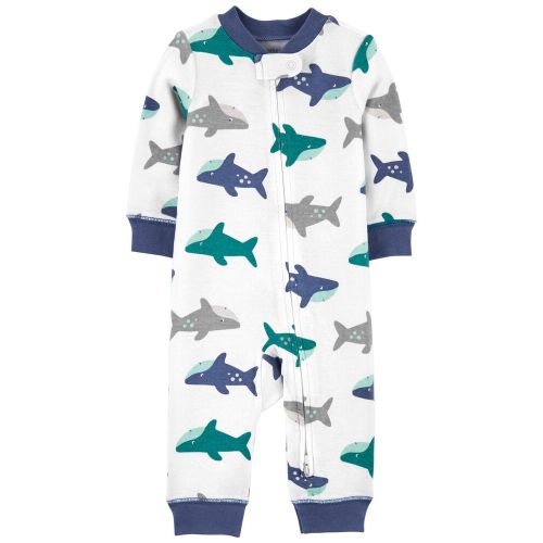 Zip-Up Footless Sleep & Play - 3M - Multi