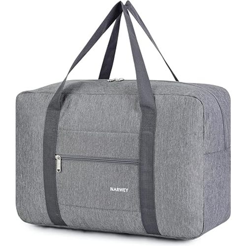 For Spirit Airlines Personal Item Bag 18x14x8 Foldable Travel Duffel Bag Tote Carry on Luggage Duffle Overnight for Women and Men