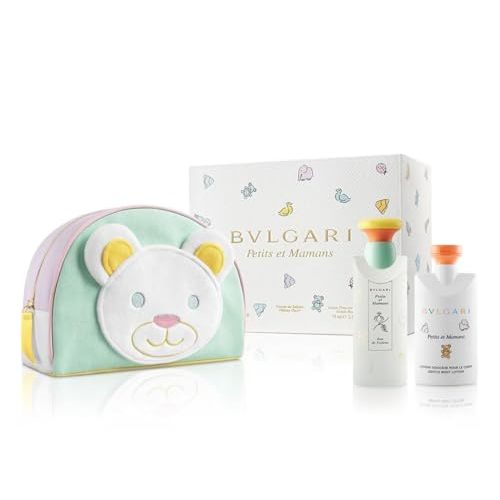 Bvlgari Petits Et Mamans for Women - 3 Pc Gift Set 3.4oz EDT Spray, 2.5oz Body Lotion, Pouch