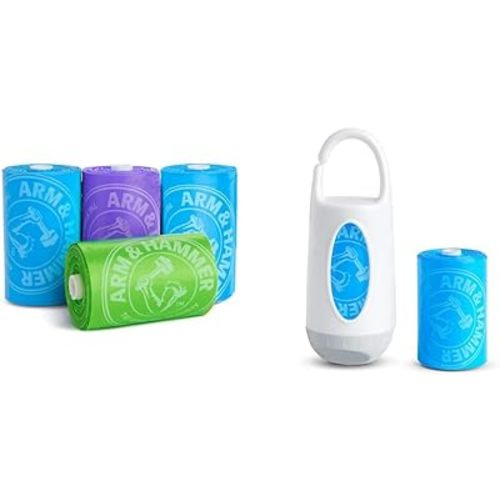 Munchkin® Arm and Hammer Diaper Bag Dispenser and 72 Diaper Disposal Bags