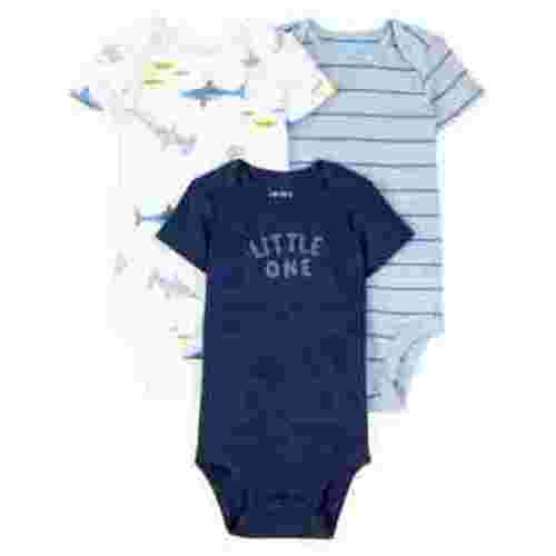 Carter's Child of Mine Baby Boy Bodysuit, 3-Pack, Sizes Preemie-18 Months