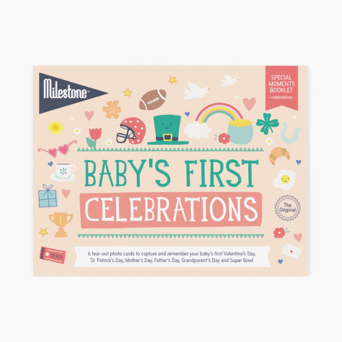 Milestone Baby's First Celebrations Photo Card Booklet