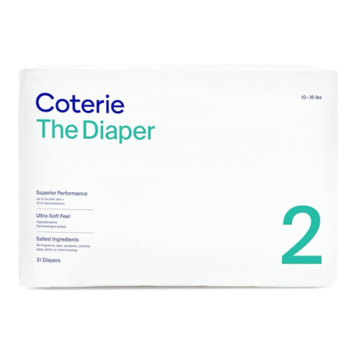 Coterie Size 2 Diaper, 31 CT-L8