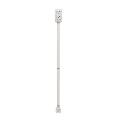 Electrical Outlet Extender. Access Hard-to-Reach Outlets! Features USB-A, USB-C, and 2 AC Outlets, Extends 22"-34", Rotates 180掳. Use Behind Couches, Nightstands, Desks, and More.