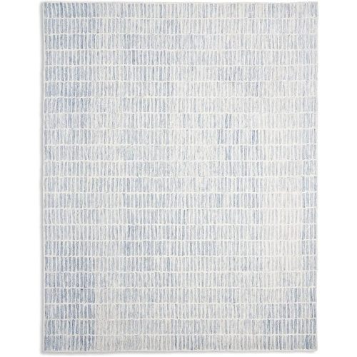Handtuffted Capitola Wool Area Rug (Blue, 6 x 9 FT)