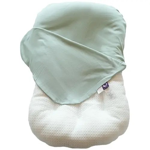 Infant Lounger, Baby Nest Cover for Baby Girls & Boys, Newborn Essentials for Baby 0-12 Months, 100% Cotton Breathable (Sage Green)