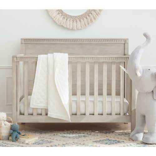 Rory 4-in-1 Convertible Baby Crib | Pottery Barn Kids-
Color: Heritage White