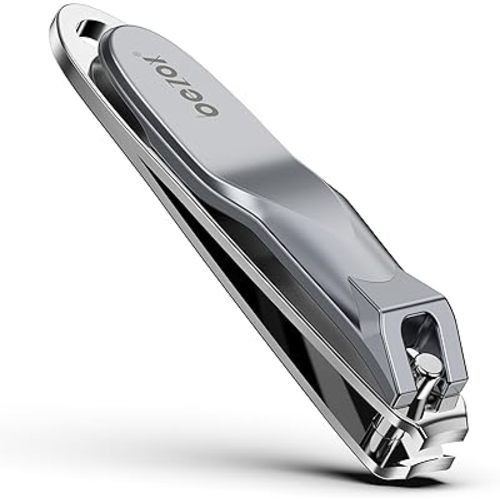 BEZOX Safe Baby Nail Clippers, Small Jaw Kids Nail Clipper Trimmers for Infants, Child and Toddlers, Precision Nail Grooming Tool for Tiny Fingers and Toes - Silver