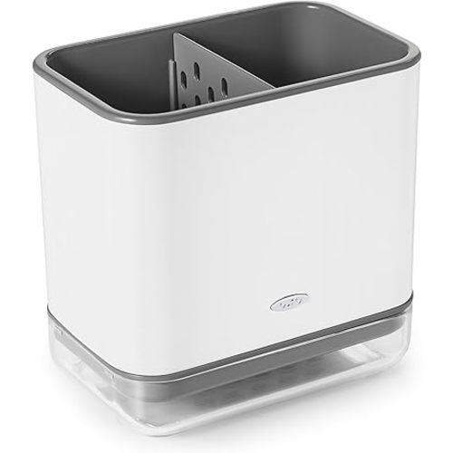 OXO Good Grips Sinkware Caddy, White 3.82” x 5.87” x 5.47”.
