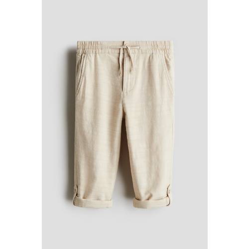 COTTON ROLL-UP CHINOS