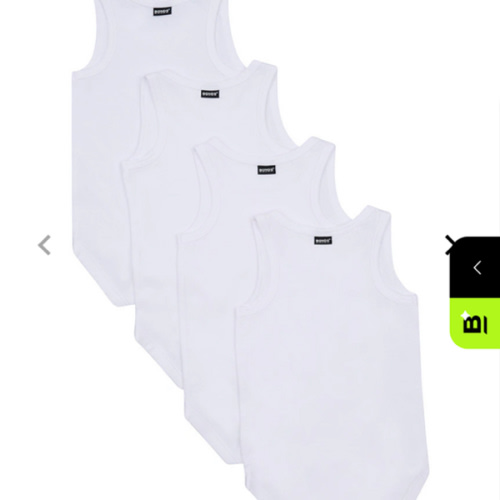 Bonds Everyday Singletsuit 4 Pack | Baby Baby Bodysuit | BWCMA