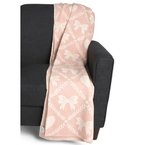 Heart Bow Knitted Throw | Home | T.J.Maxx