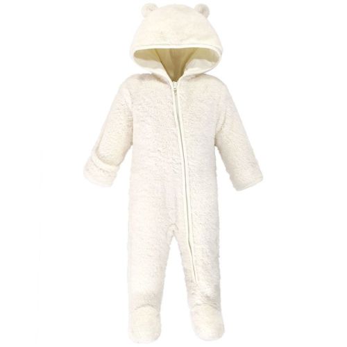 Hudson Baby Faux Shearling Bunting 1pk, Cream Bear, Size: 0-3 months