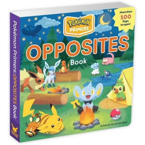 Pokémon Primers: Opposites Book - By Simcha Whitehill (board Book)