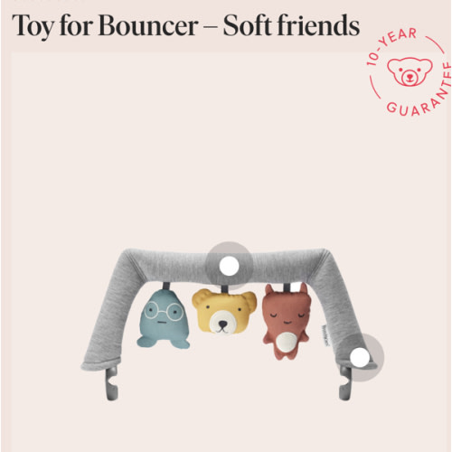 BabyBjörn Toy for Bouncer – Soft friends