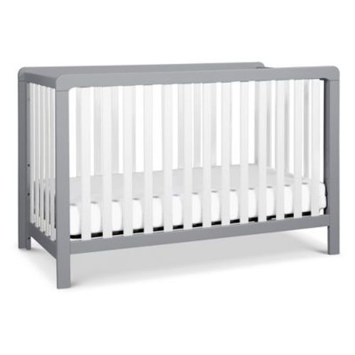 Carter's By Davinci Colby 4-in-1 Low-profile Convertible Crib - Gray And White