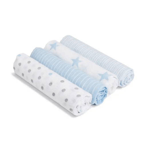 Dapper Muslin Swaddle 4pk | aden + anais