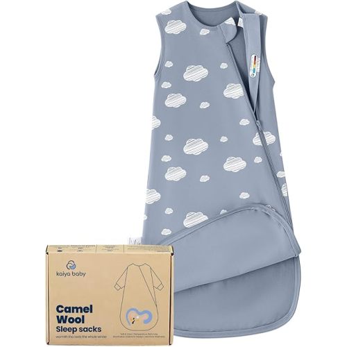 Unisex Sleeping Bag for Babies and Toddlers 0.5 Tog Sleep Sack 6-18 Months, Newborn Sleep Sack, Wearable Blanket Baby,One Piece Sleeveless,Gifts for Baby
