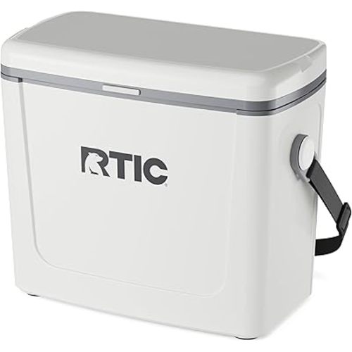 RTIC 16 Qt Road Trip Cooler, Hard Insulated Portable with Strap and Handle for Outdoor, Beach, Picnic, Camping, Sports, Travel