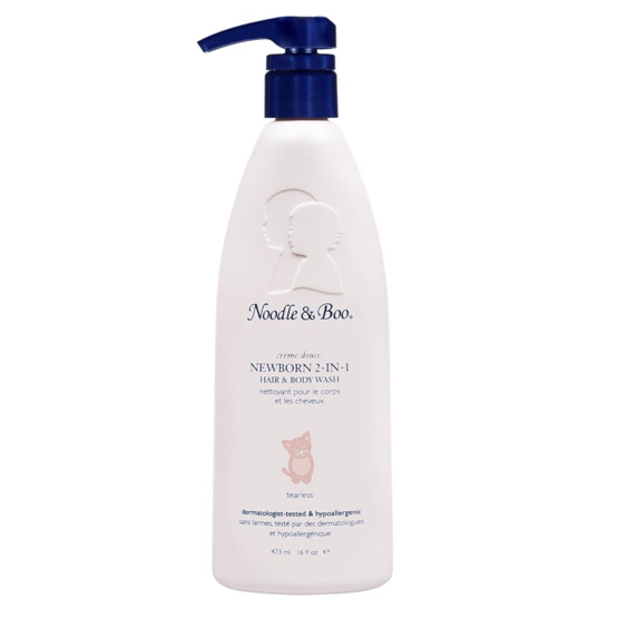 Noodle & Boo Newborn 2-in-1 Baby Shampoo and Body Wash, Tear-Free, Hypoallergenic, Baby Bath Essentials, Moisturizing, pH-Balanced, Vitamin-Enriched, Pediatrician-Tested