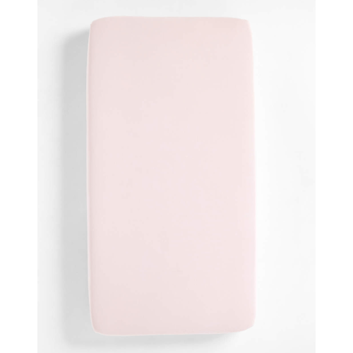 Baby's First Pink 100% Organic Cotton Jersey Baby Crib Fitted Sheet
