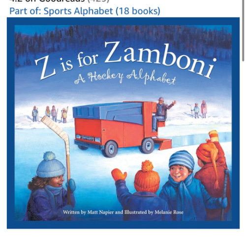 Z is for Zamboni: A Hockey Alphabet (Sports Alphabet)