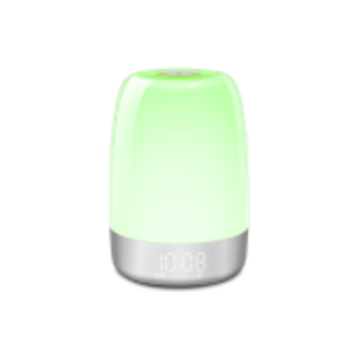 Luna Portable Nursery Night Light + clock+ white noise