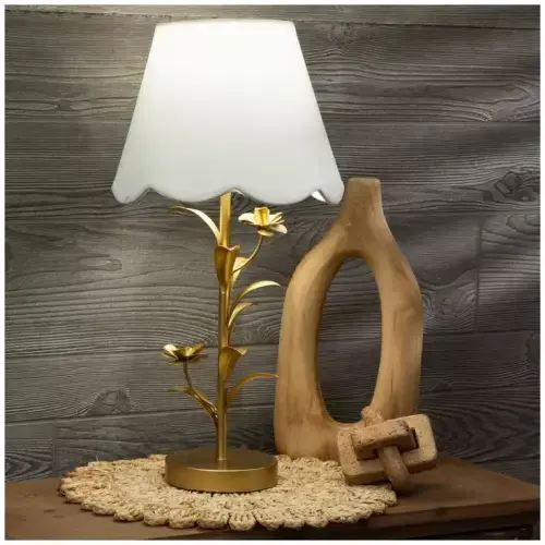 Gold Flower Metal Table Lamp | Hobby Lobby | 2410009