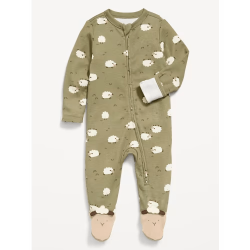 2-Way-Zip Sleep & Play Footed One-Piece for Baby