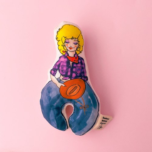 Dolly baby rattle