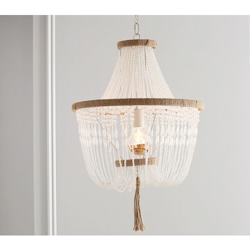 Rissa Crystal Beaded Kids Chandelier | Pottery Barn Kids