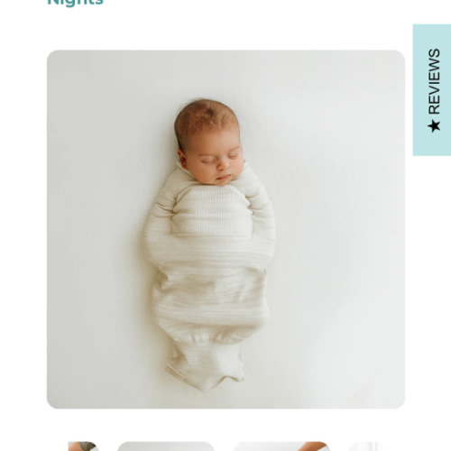 Bamboo Blend Beige Swaddle Sleep Sack – Swaddelini