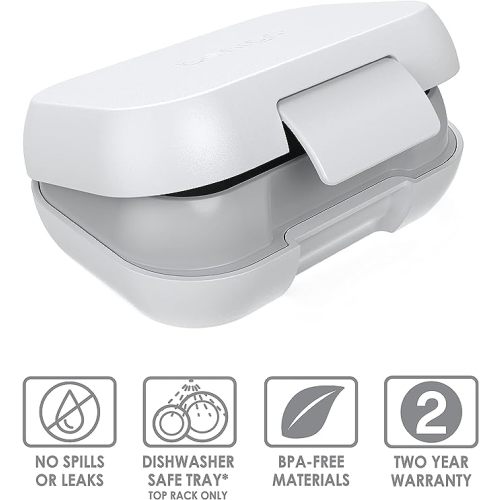 Bentgo® Snack - 2 Compartment Leak-Proof Bento-Style Food Storage