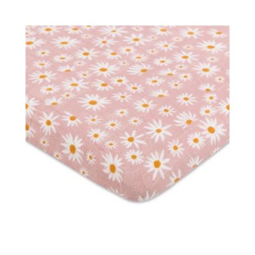 All Stages Bassinet Sheet in GOTS Certified Organic Muslin Cotton