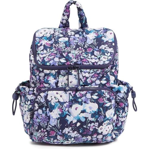 Vera Bradley Featherweight Backpack, Artist's Garden Purple